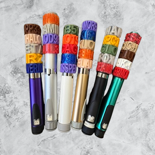 Name tag labels for V1, V2 and V3 pens