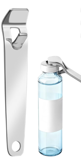 Stainless Steel Vial opener